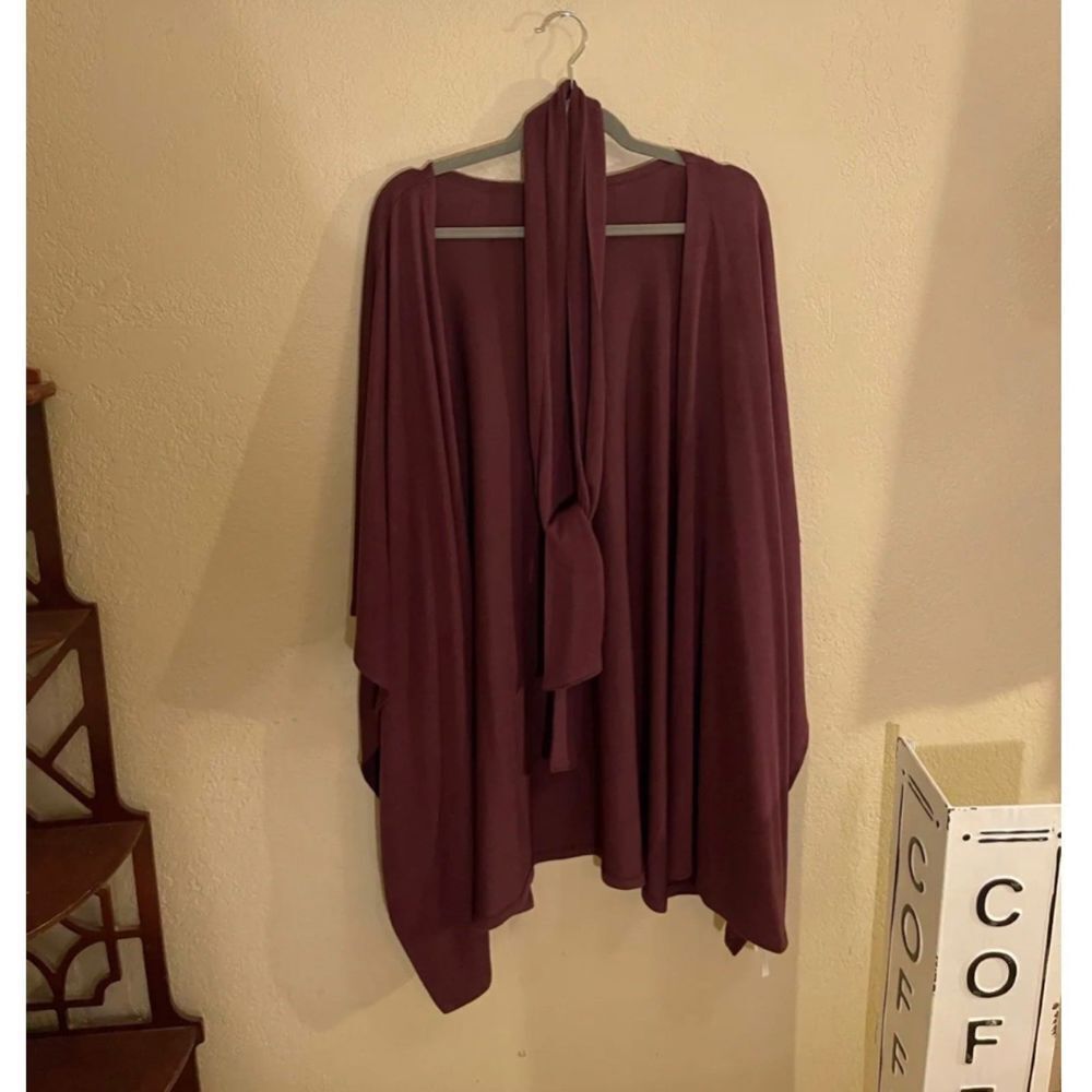 Cardigan deep purple 